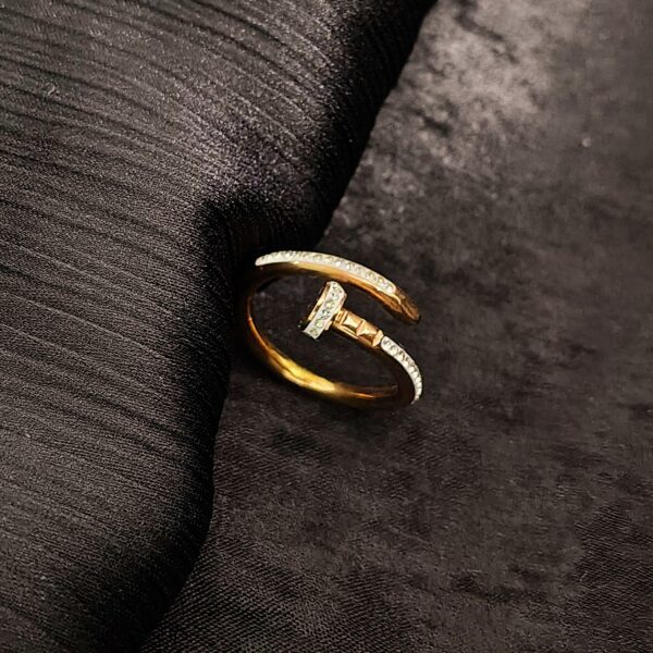 Anti tarnish Nail Ring - Image 2