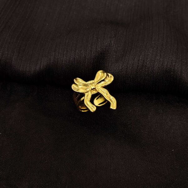 Premium Bow shaped Ring- Anti Tarnish